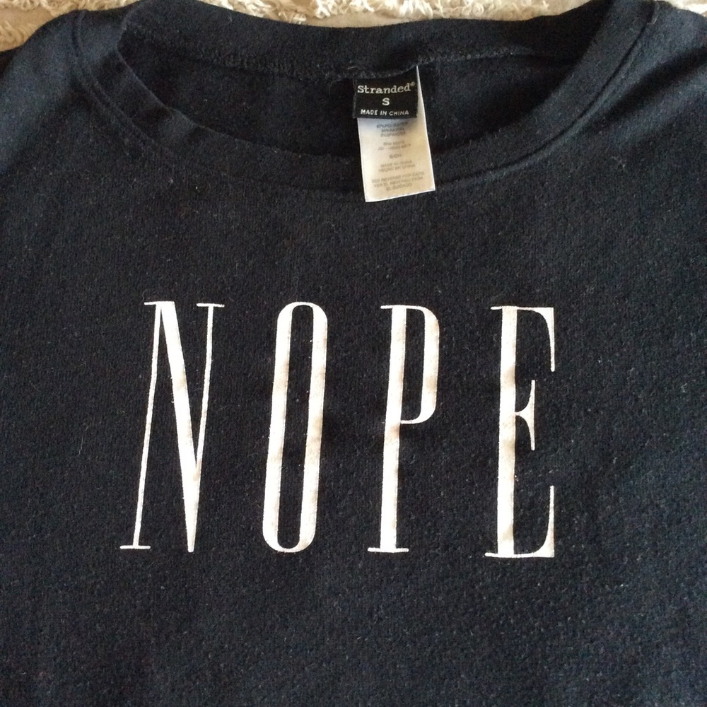 NOPE T-shirt - Picture 2 of 4
